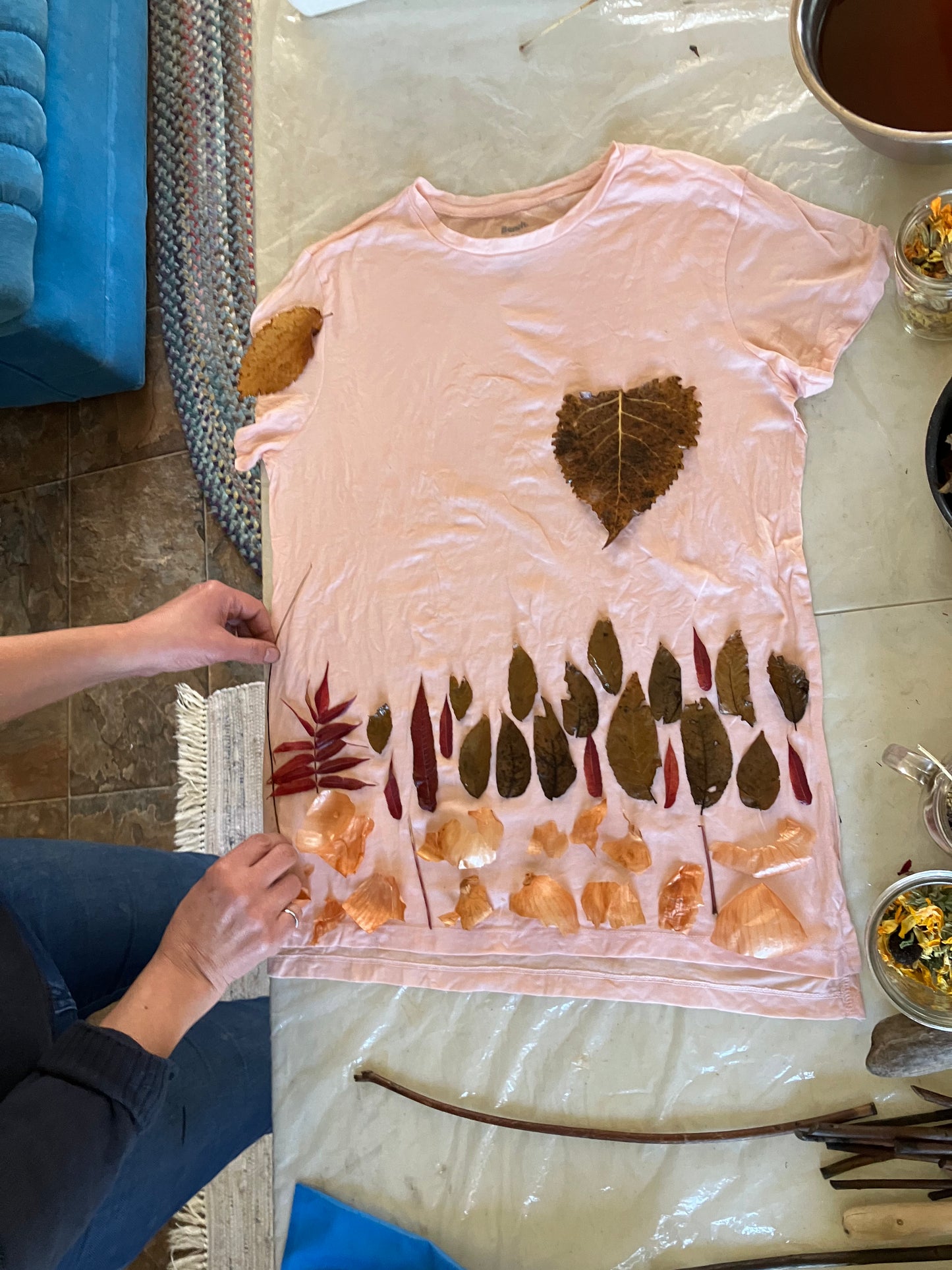 one-on-one eco-printing with me :: private workshop